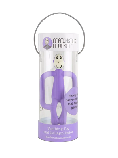 Gryzak kojący ze szczoteczką Małpka Matchstick Monkey BEBE Concept 