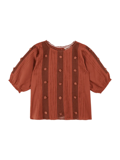 Embroidered Blouse Emile et Ida BEBE Concept 