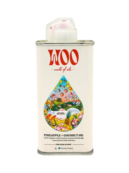 Organiczny olej do ciała i włosów Pineapple &amp; Coconut PINEAPPLE &amp; COCONUT