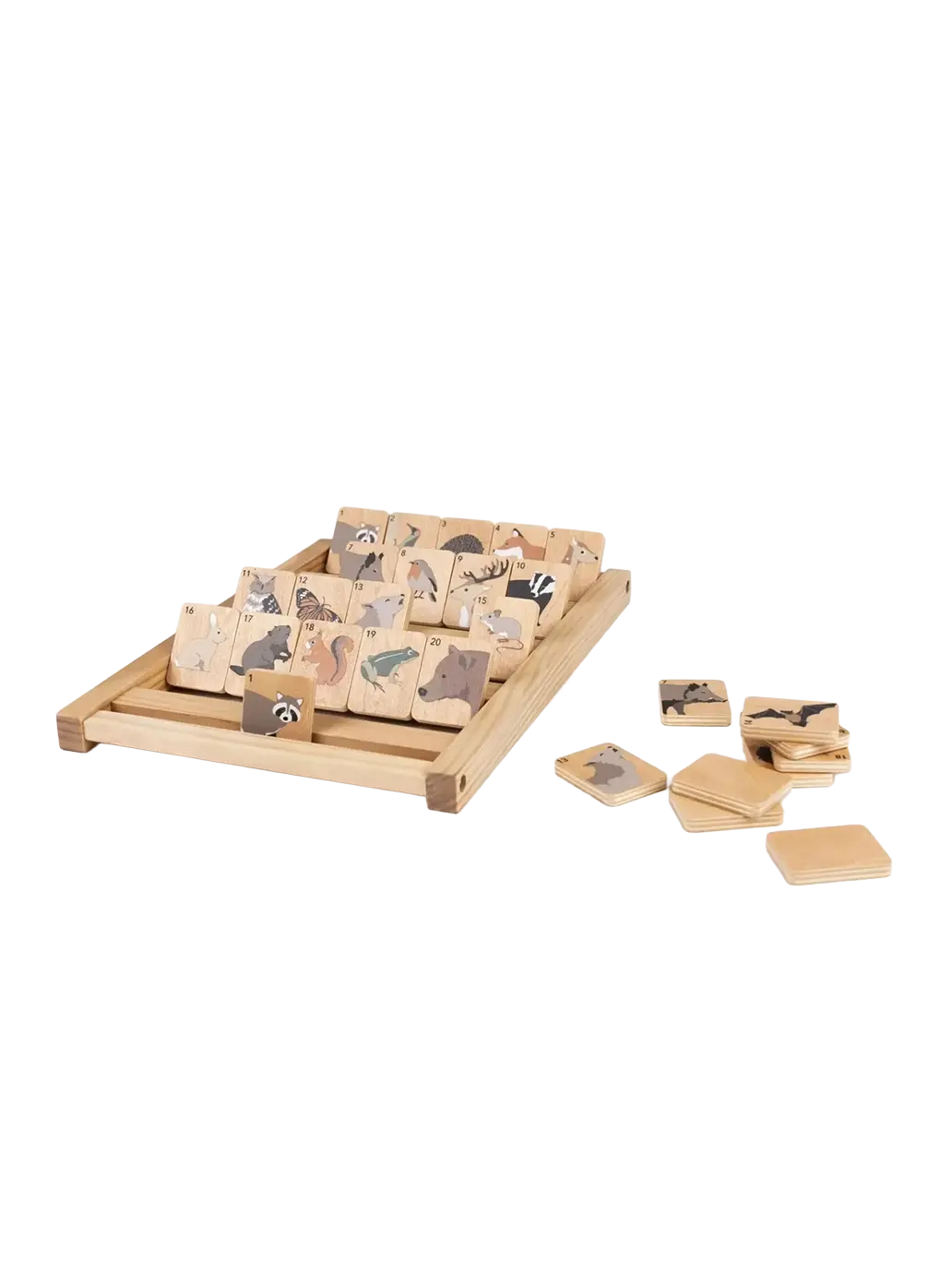 Drewniana gra Zgadnij Kim Jestem Egmont Toys BEBE Concept 