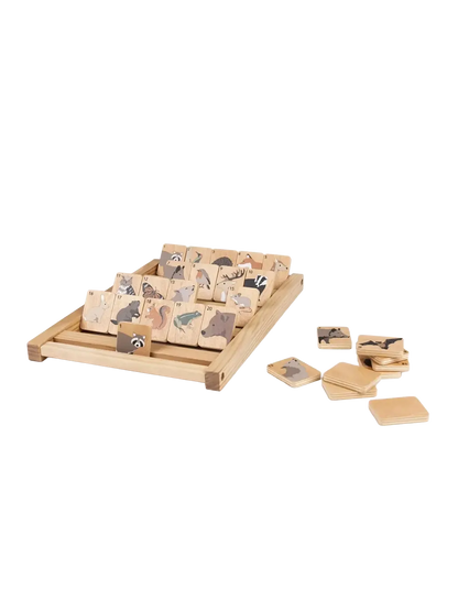 Drewniana gra Zgadnij Kim Jestem Egmont Toys BEBE Concept 