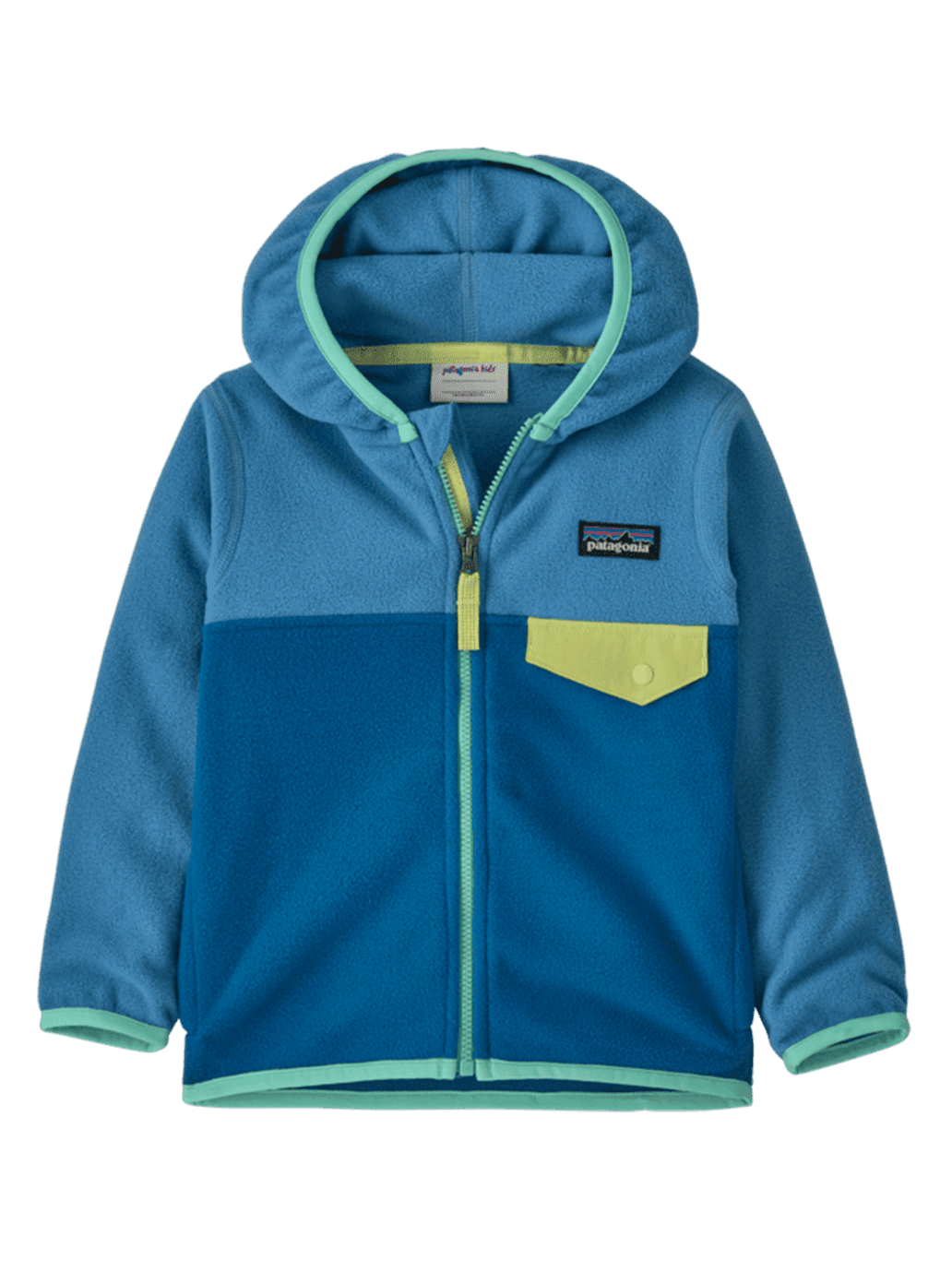 Dziecięca bluza Baby Micro D Snap-T Jkt AQUATIC BLUE