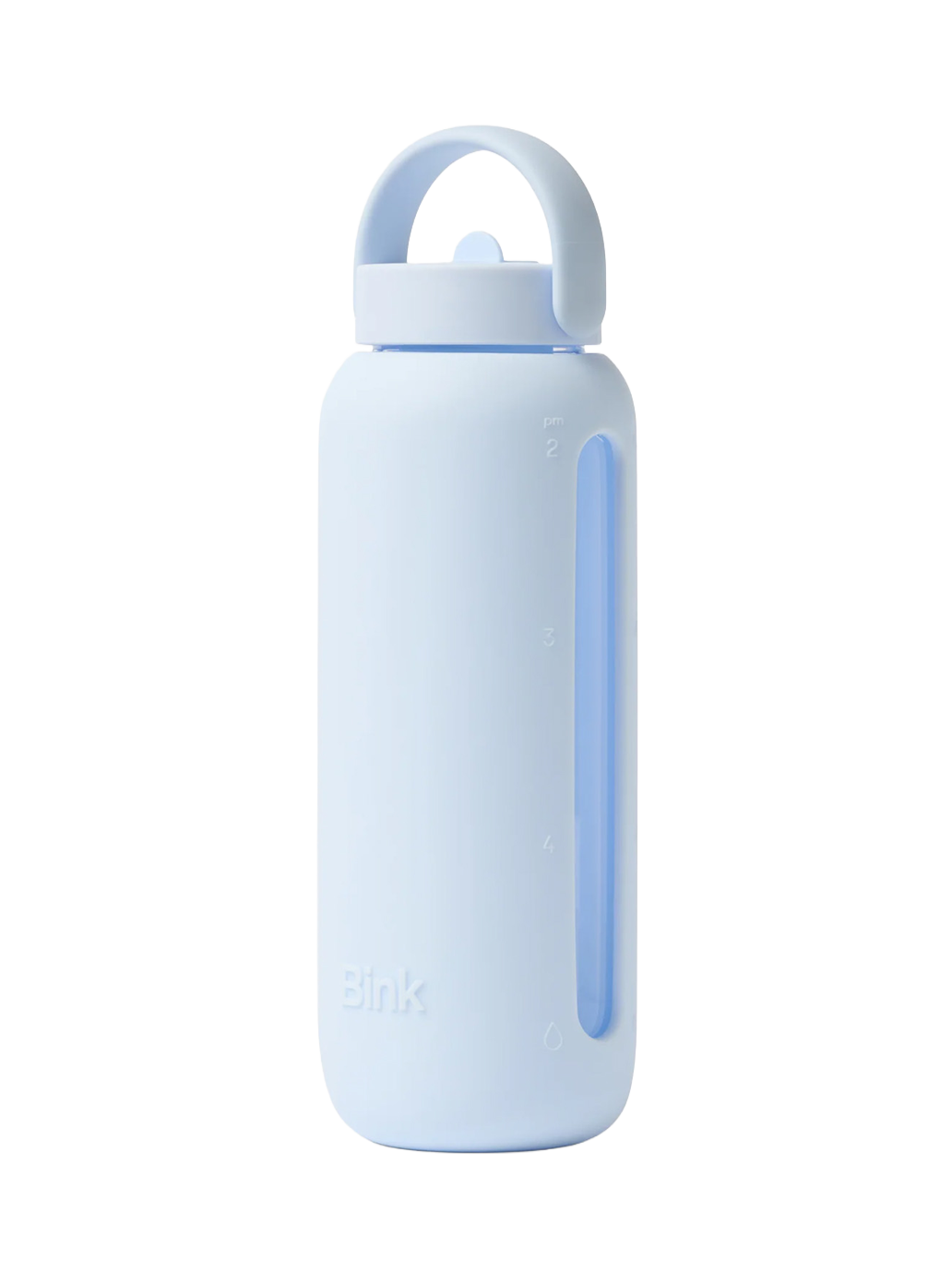 Day Bink glass water bottle