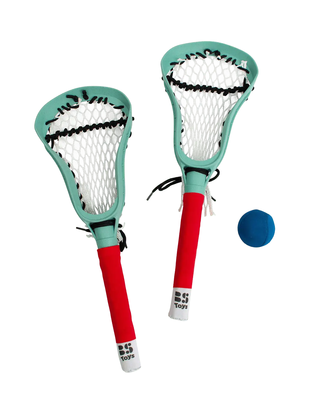 Zestaw rakietek z miękką piłką do Lacrosse BS Toys BEBE Concept 