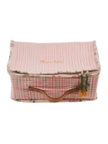 Bawełniana walizka Petite Valise VICHY ROSE VIVI