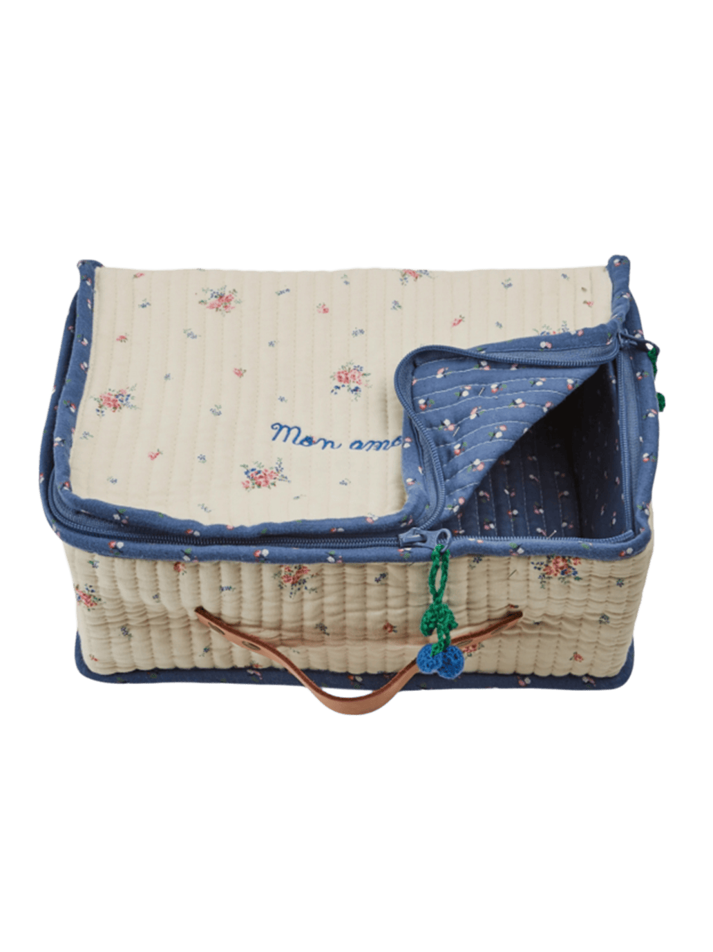 Bawełniana walizka Petite Valise PAQUERETTE