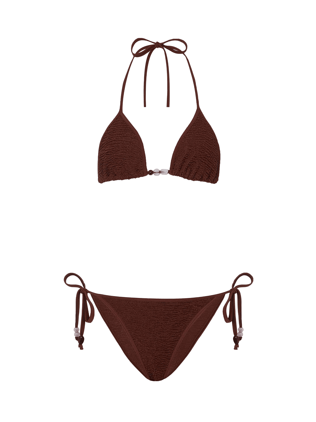 Kostium kąpielowy bikini Gina METALLIC CHOCOLATE