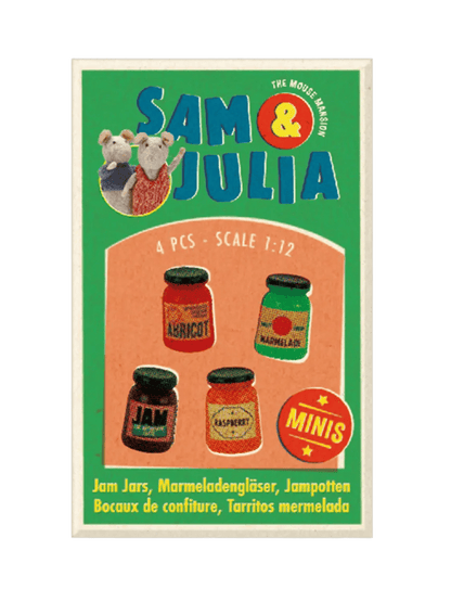 Sam &amp; Julia Minis Jam Jars JAM JARS