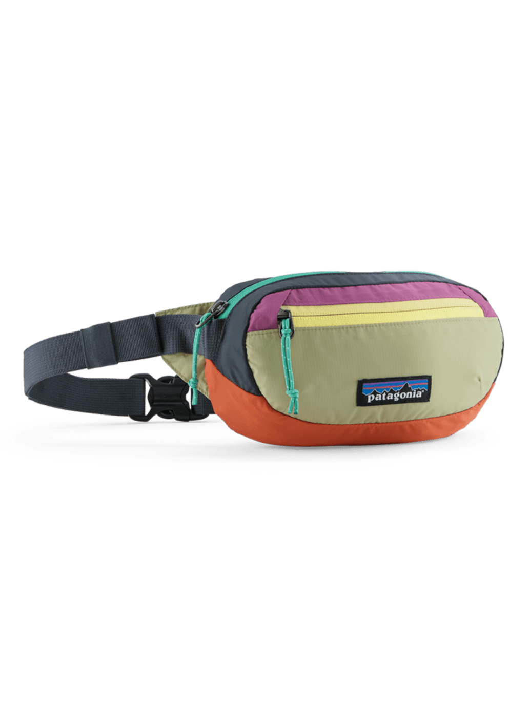 Saszetka Terravia Mini Hip Pack PATCHWORK: GUMTREE GREEN