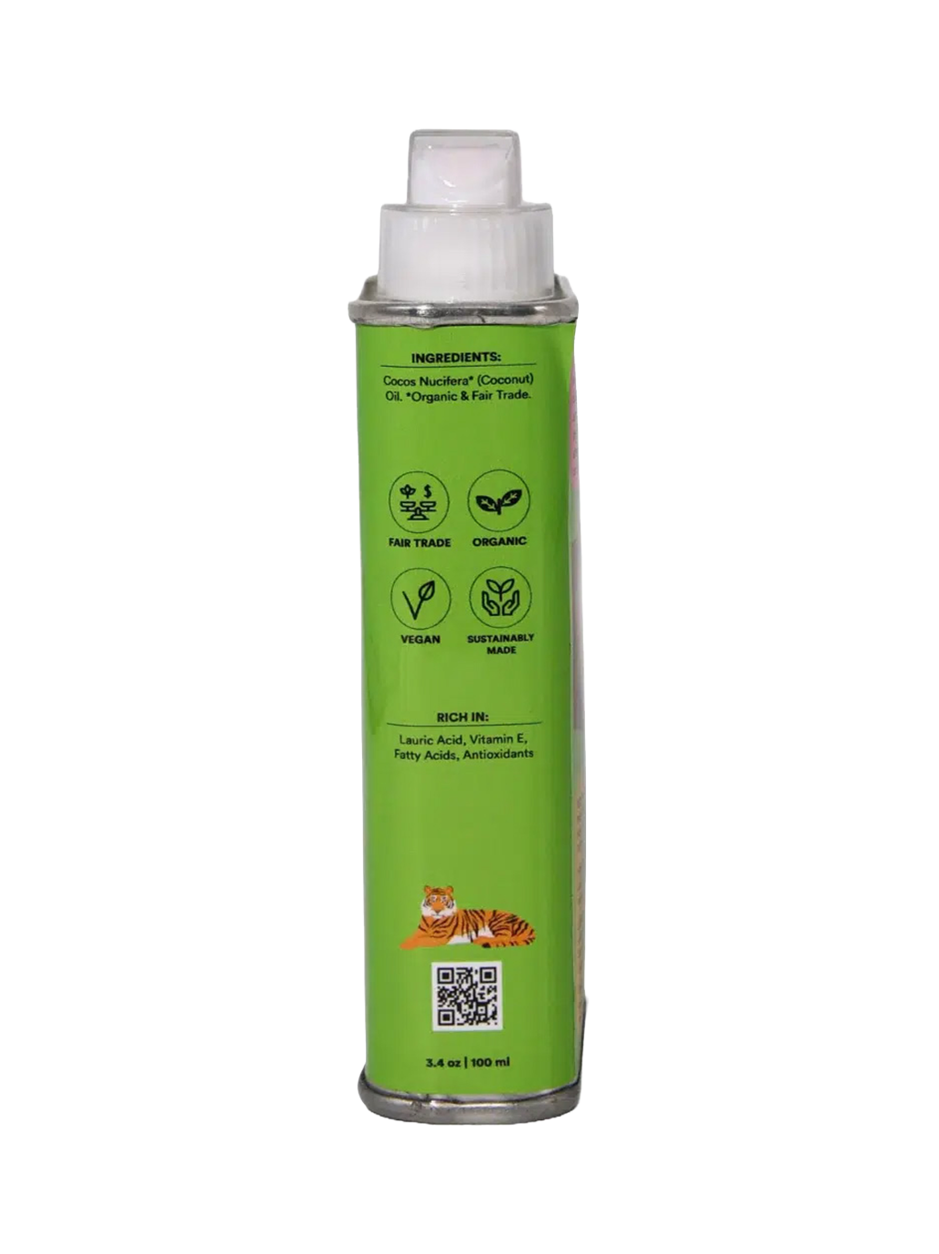 Organiczny olej do ciała i włosów Coconut Oil
