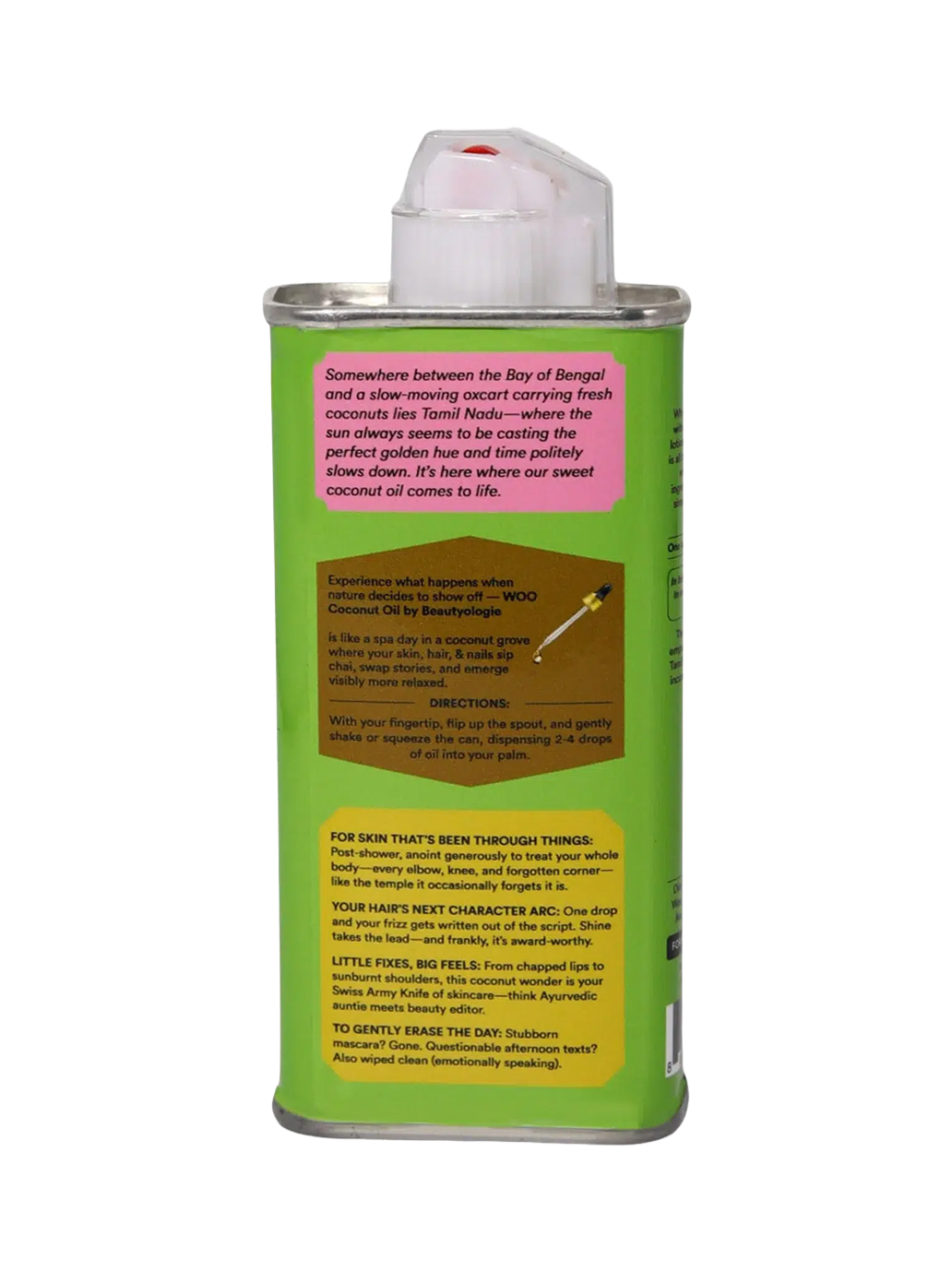 Organiczny olej do ciała i włosów Coconut Oil