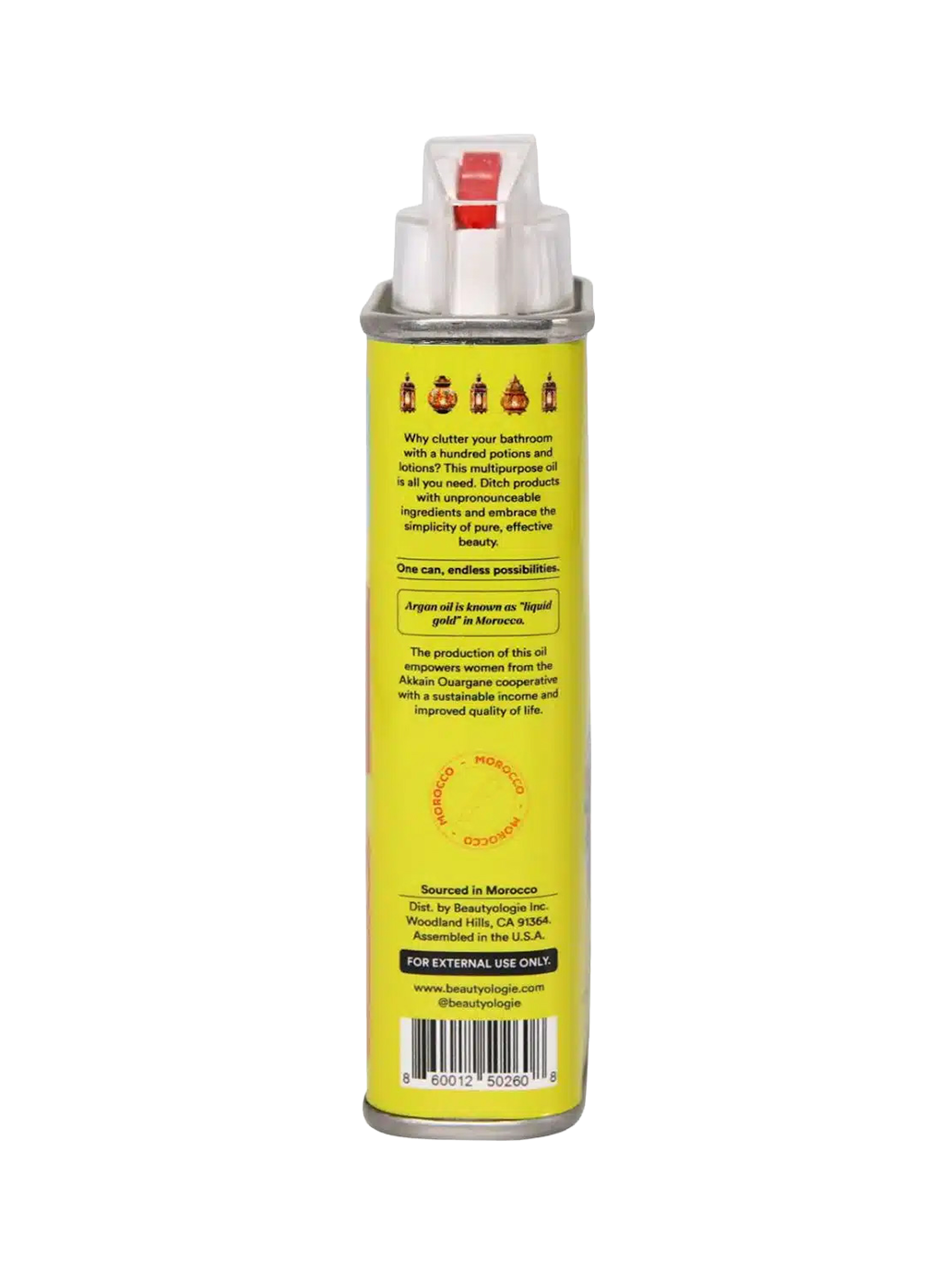 Organiczny olej do ciała i włosów Argan ARGAN