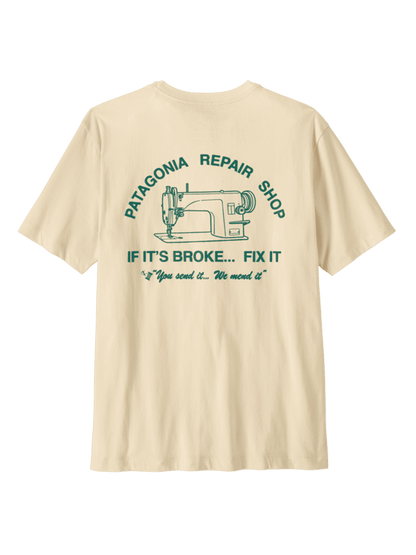 Męska koszulka Repair Shop T-Shirt UNDYED NATURAL