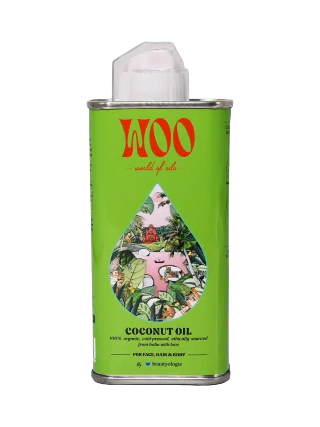 Organiczny olej do ciała i włosów Coconut Oil COCONUT
