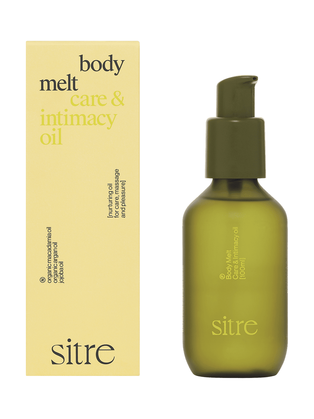 Body Melt Care & Intimacy Oil