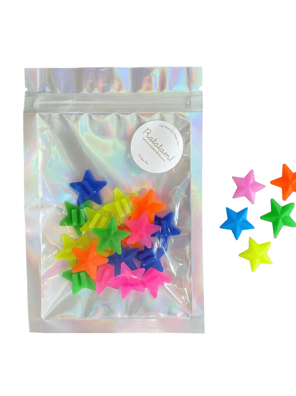 Multi-Colored Bike Clips