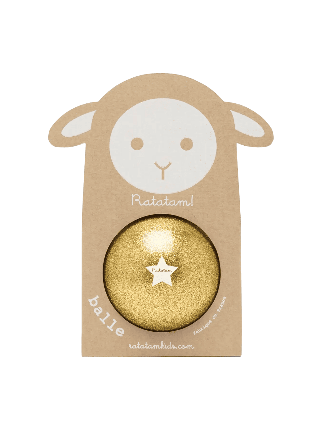 Mała piłka Balloon Ball 10 cm GOLD