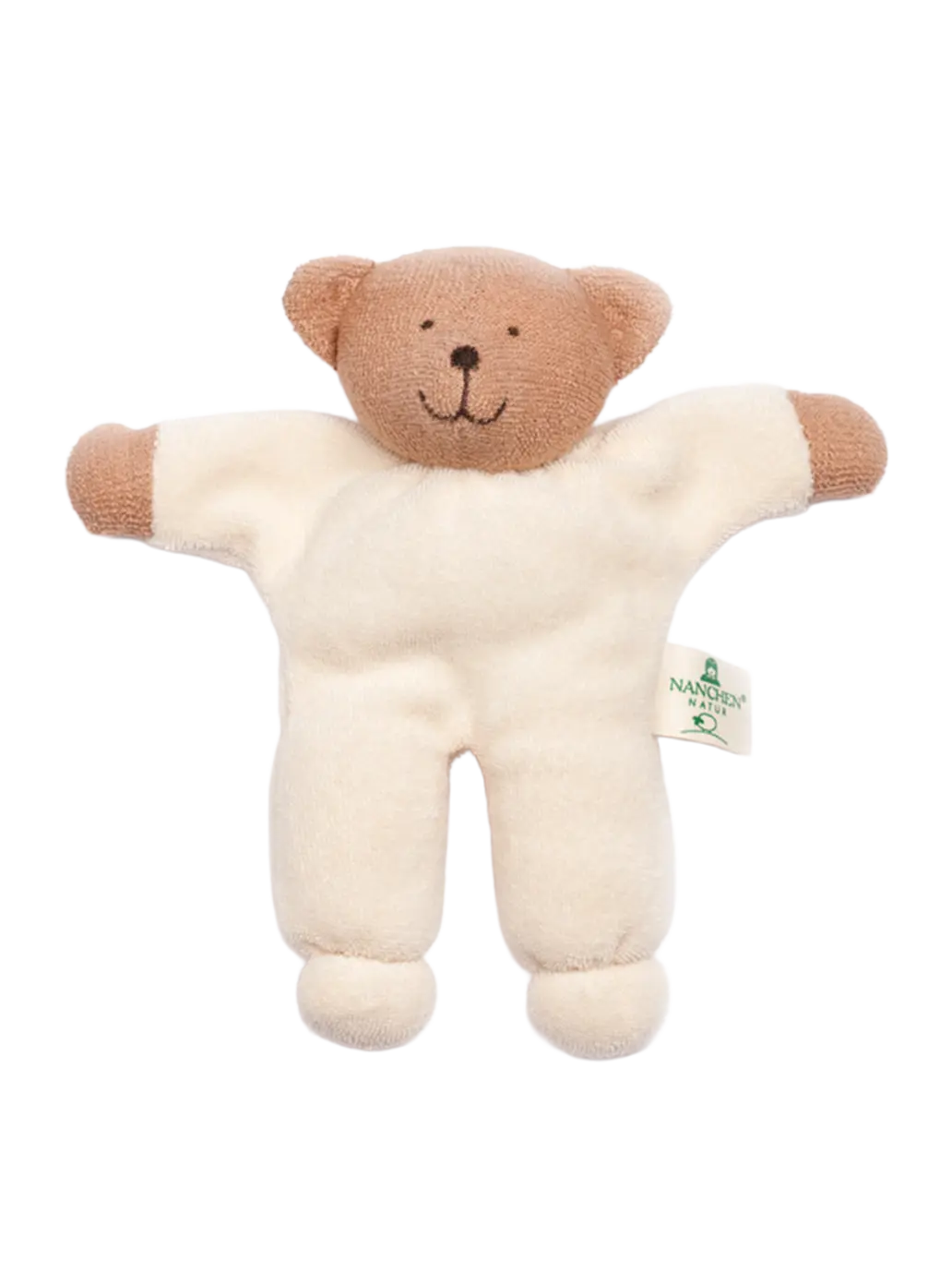 Lalka niemowlęca z grzechotką Terry Animal Doll Nanchen Natur BEBE Concept 
