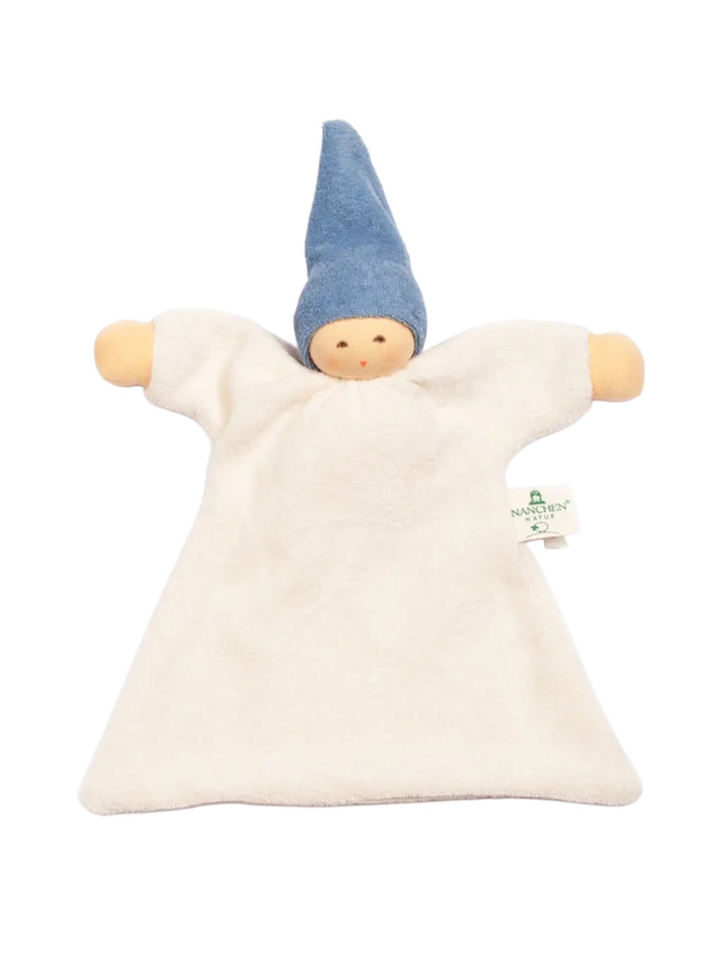 Pierwsza przytulanka Nuckle Cuddle Terry Doll Nanchen Natur BEBE Concept 