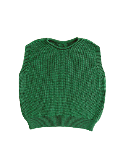 Kamizelka z wełny merino Harvey Kids GRASS