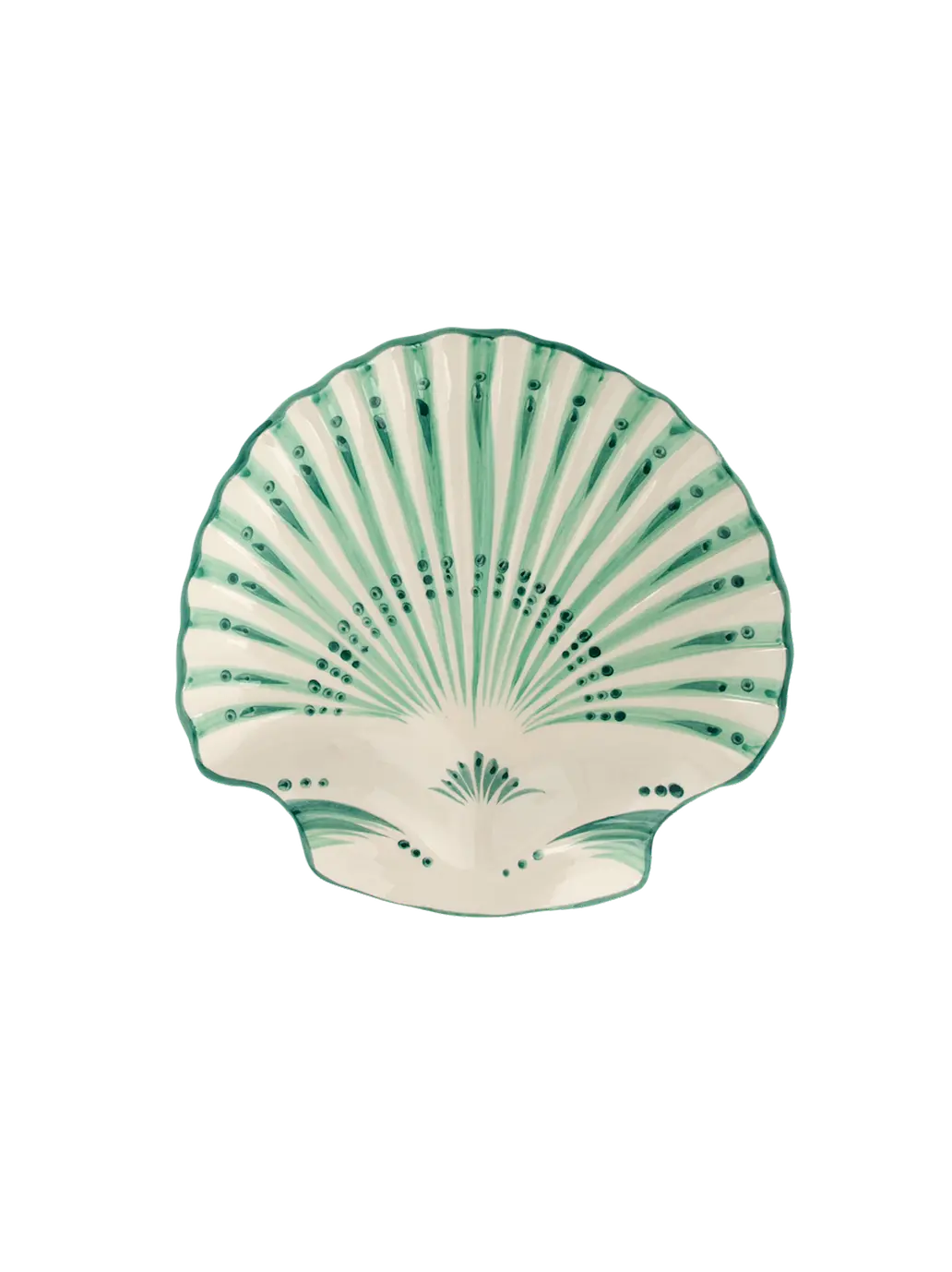 Shell Verde Serving Platter Anna + Nina BEBE Concept 