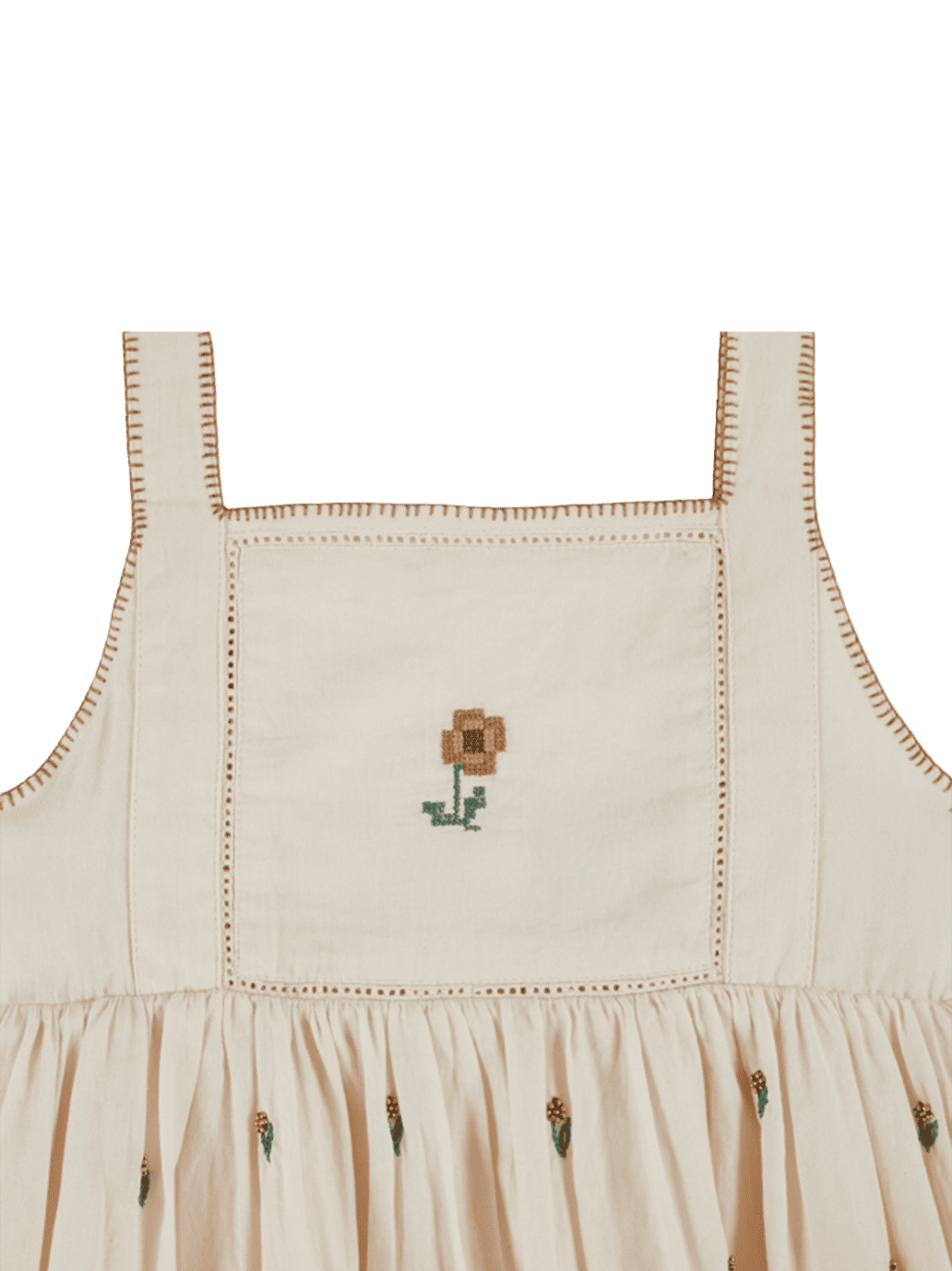Main Embroidery Dress CREME