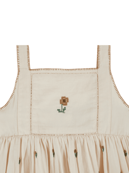 Main Embroidery Dress CREME