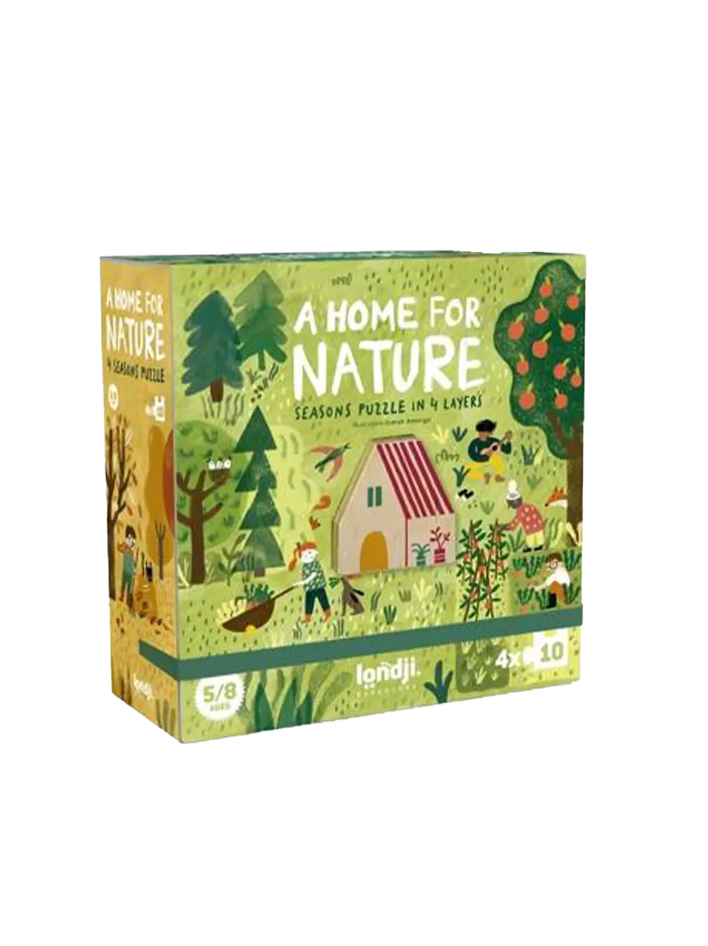 Puzzle układanka A Home For Nature Londji BEBE Concept 