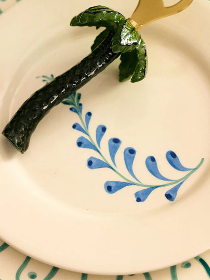 Indigo Flora Breakfast Plate Anna + Nina BEBE Concept 
