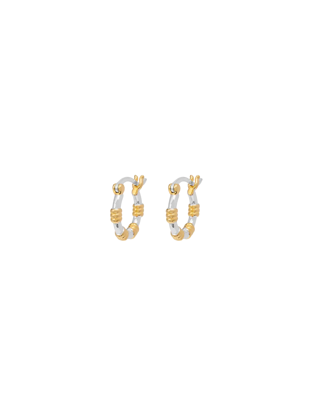 Kolczyki Dual Ring Earrings Anna + Nina BEBE Concept 
