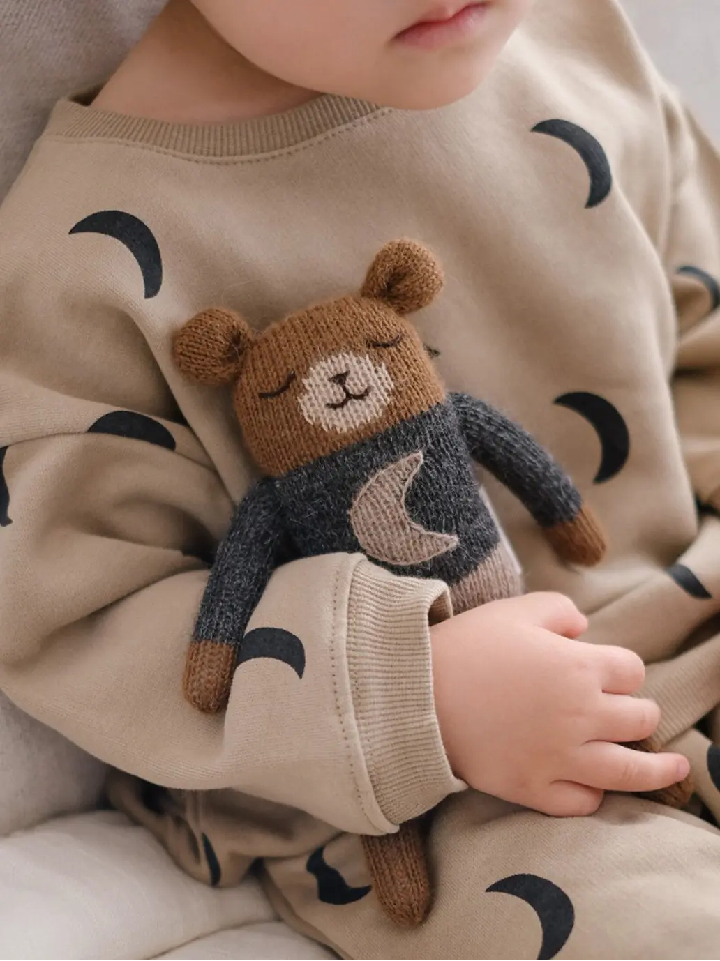 Miękka przytulanka z alpaki Main Sauvage BEBE Concept 