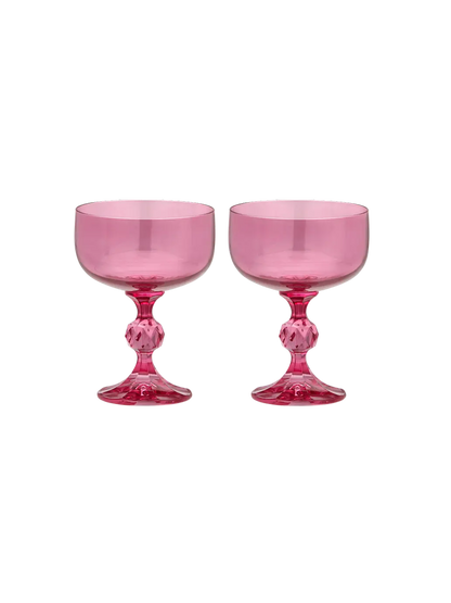Rose Cocktail Glass Set of 2 Anna + Nina BEBE Concept 