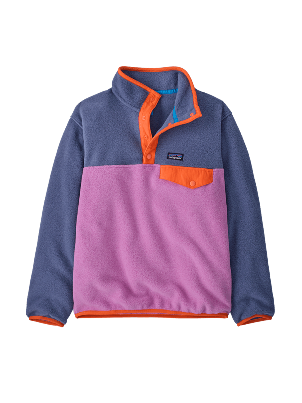 Bluza polarowa kids LW Synch Snap-T P/O BRISK PURPLE