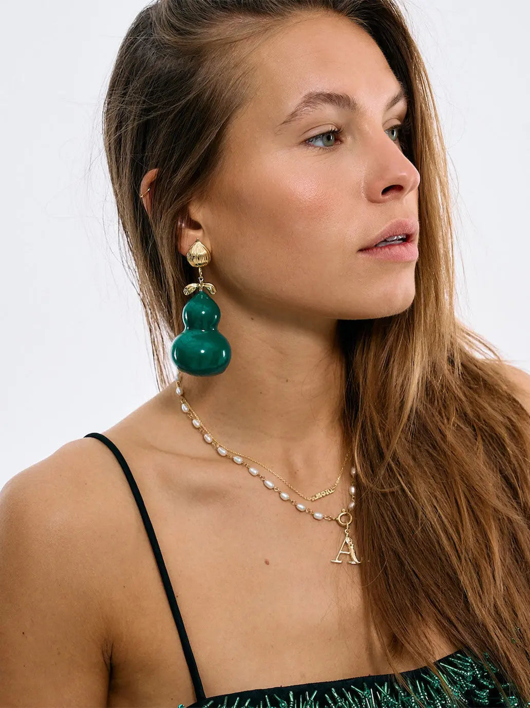 Kolczyki Lush Pear Earrings Anna + Nina BEBE Concept 