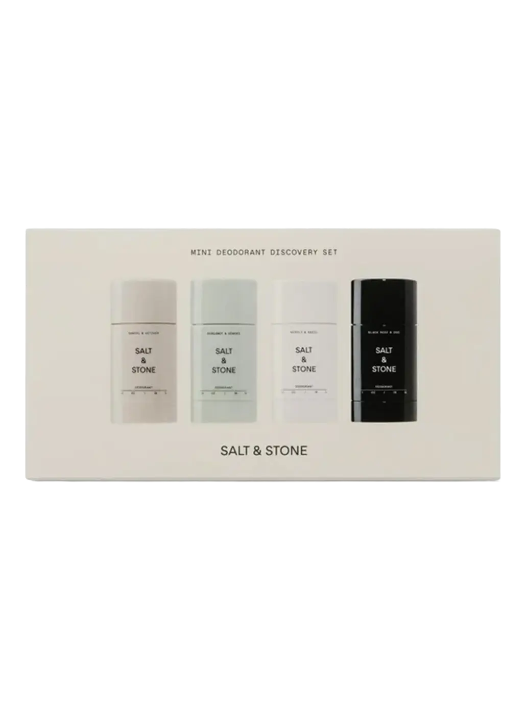 Mini Deodorant Discovery Set Salt &amp; Stone BEBE Concept 