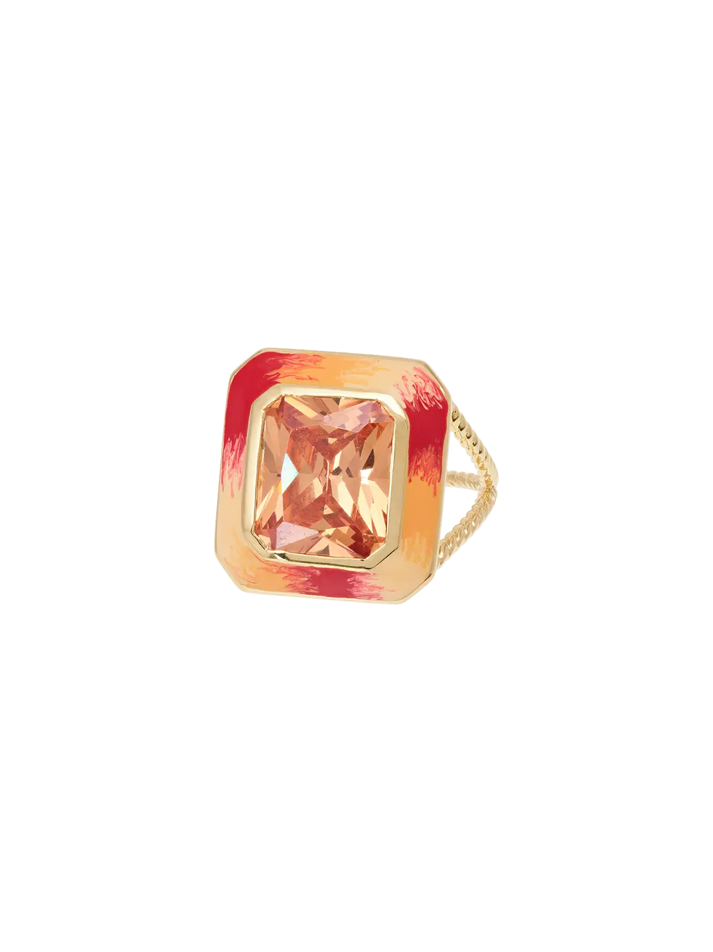 Pierścionek Alba Rosso Anna + Nina BEBE Concept 