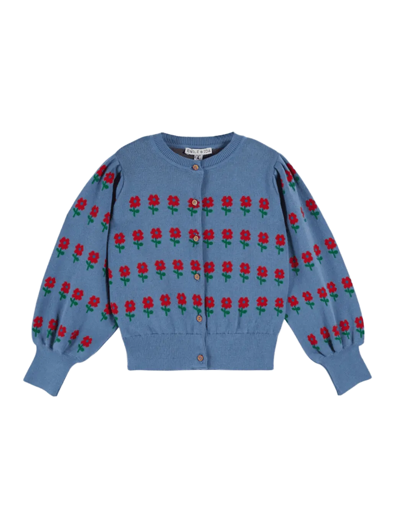 Fleurs Cardigan Emile et Ida BEBE Concept 