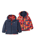 Dwustronna kurtka puchowa Baby Reversible Down Hoody Patagonia BEBE Concept 