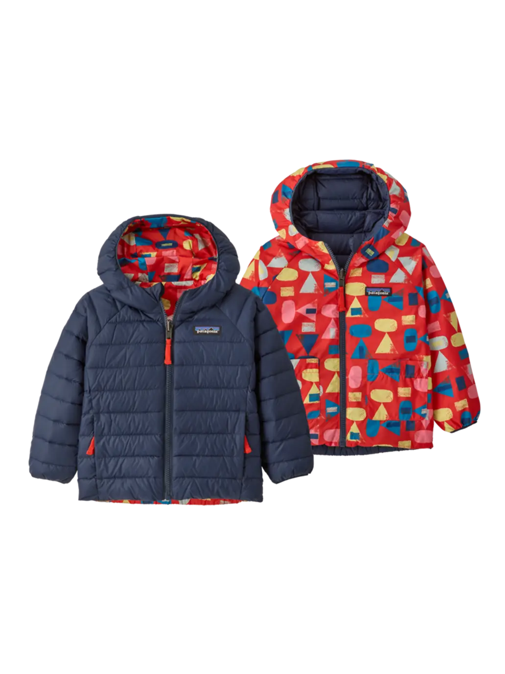 Dwustronna kurtka puchowa Baby Reversible Down Hoody Patagonia BEBE Concept 