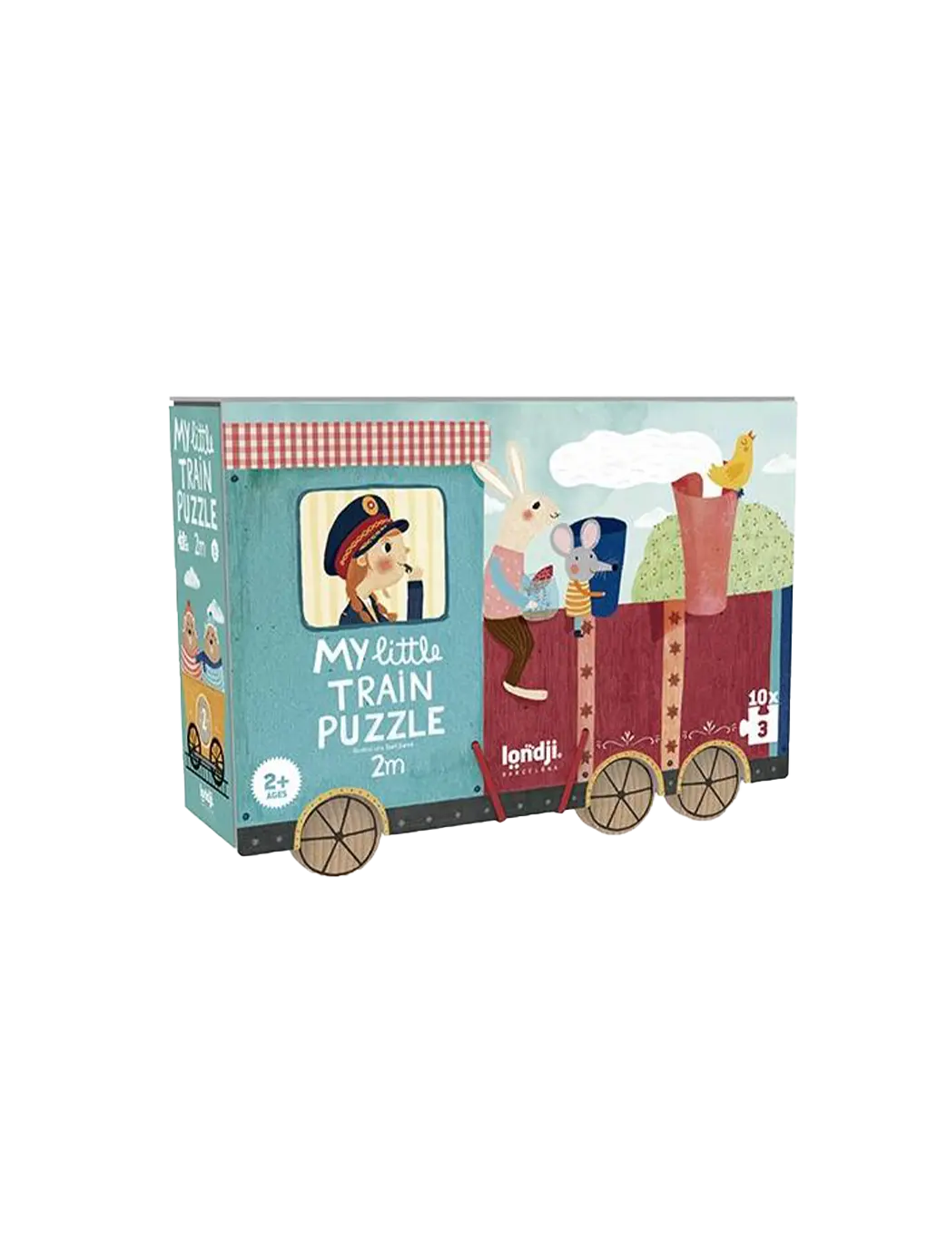 Puzzle My Little Train Londji BEBE Concept 