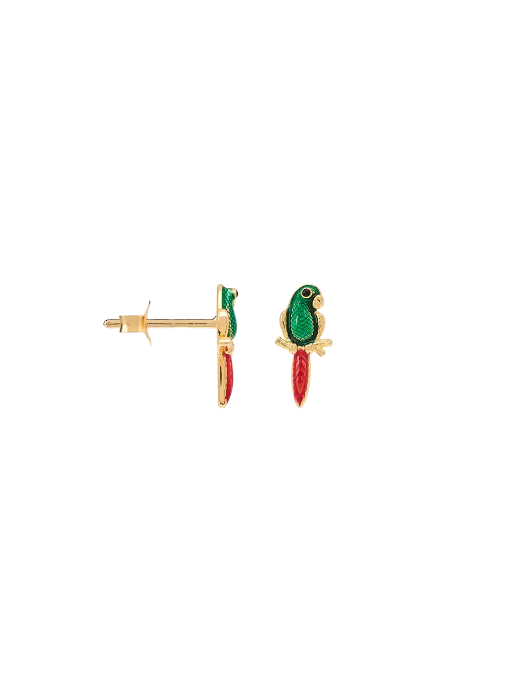 Kolczyk Single Bird Of Paradise Stud Anna + Nina BEBE Concept 
