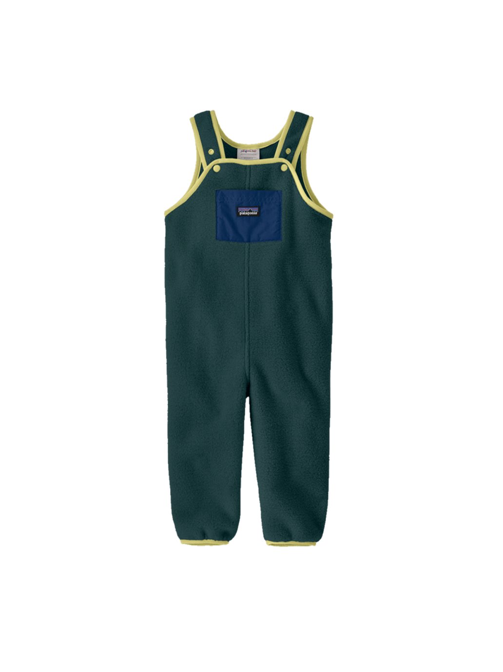 Ciepłe spodnie polarowe Baby Synch Overalls CASCADE GREEN