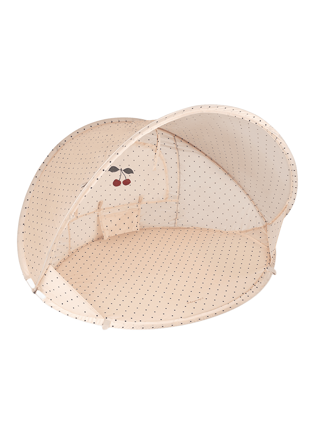 Mały namiot plażowy Mini Pop up beach tent NAVY DOTS