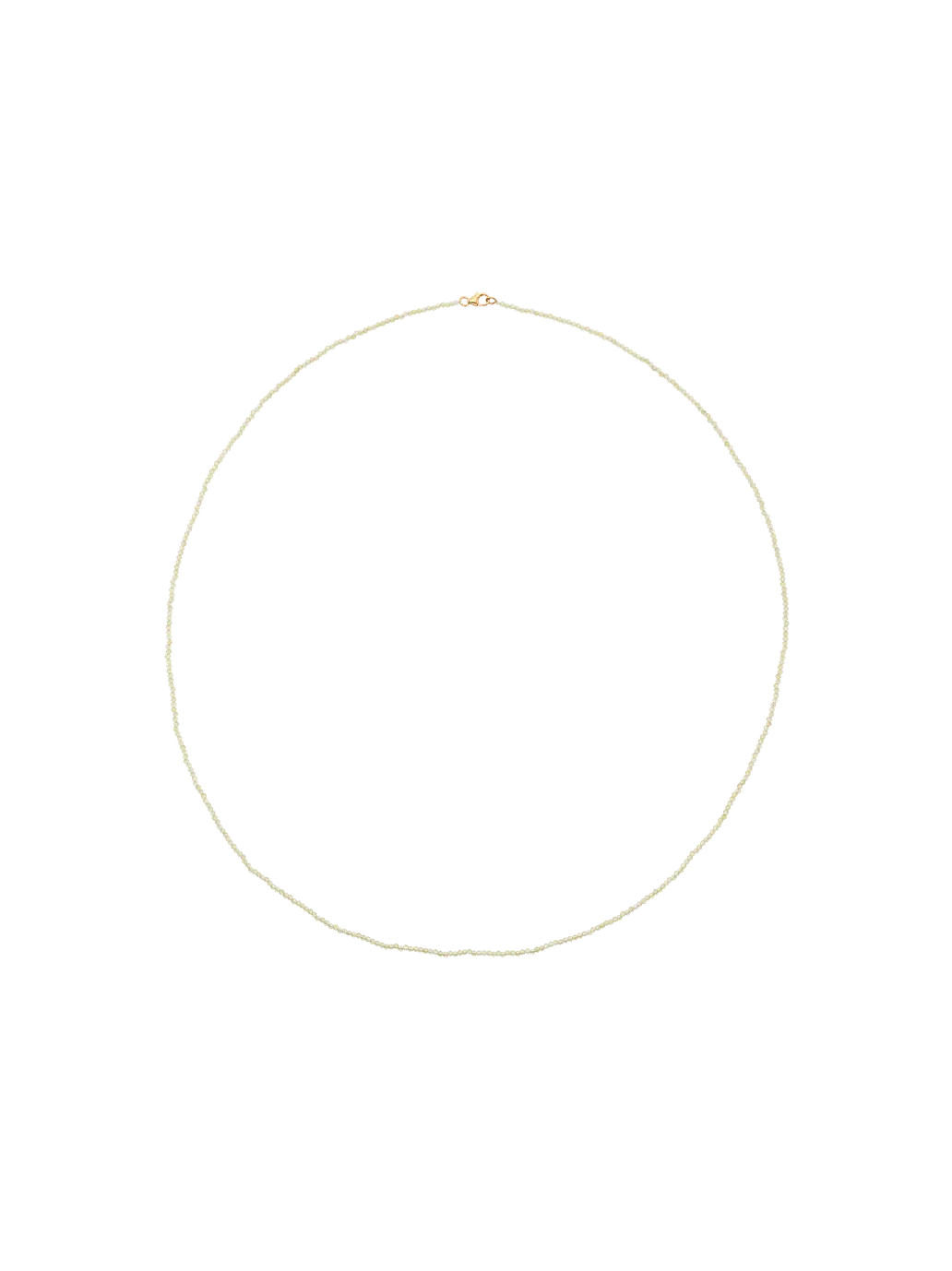 Naszyjnik Peridot Gemstone Anna + Nina BEBE Concept 