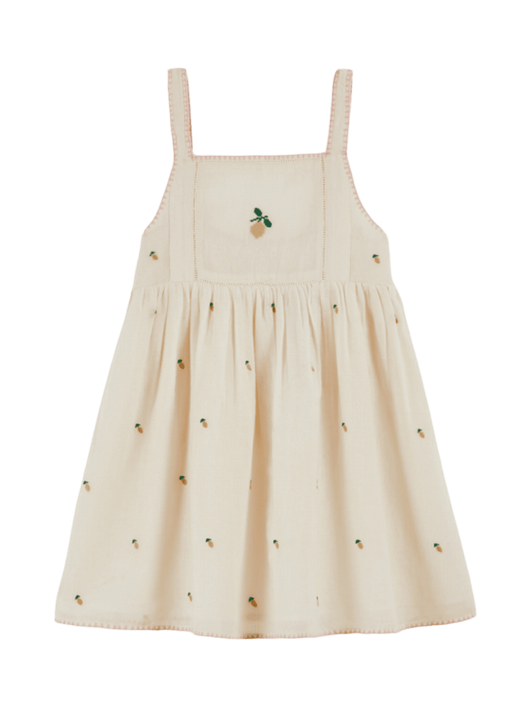 Coeur Embroidery Dress