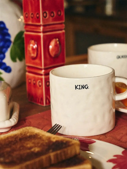 Ceramiczny kubek King Anna + Nina BEBE Concept 