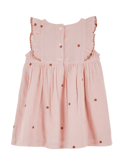 Embroidery Baby Dress MACARON
