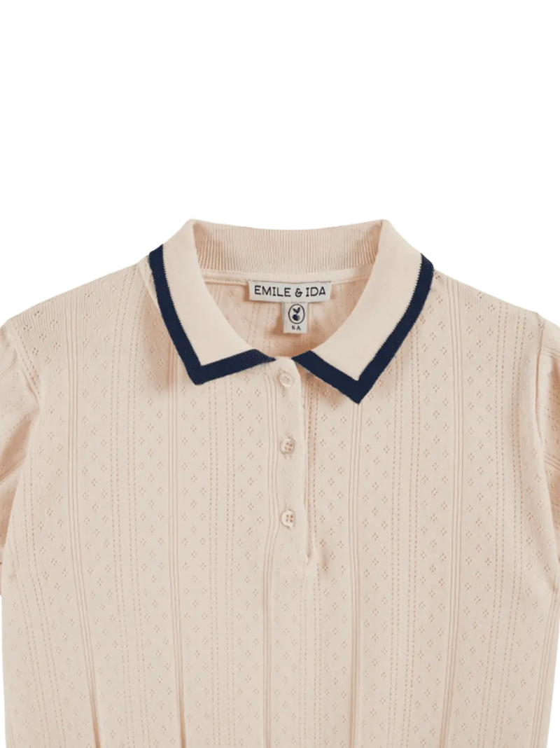 Pointelle Polo Emile et Ida BEBE Concept 