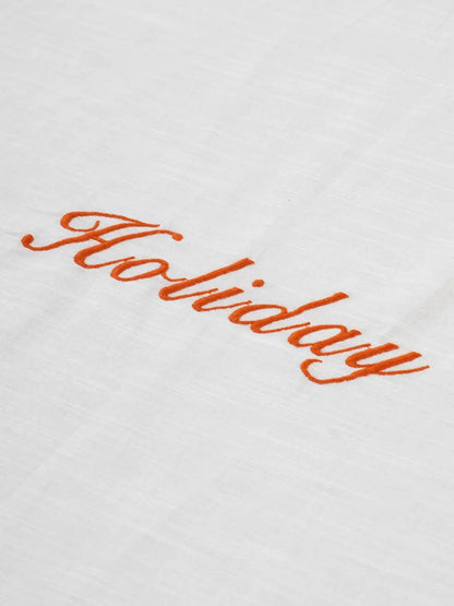 Holiday Ruffle Tablecloth Anna + Nina BEBE Concept 