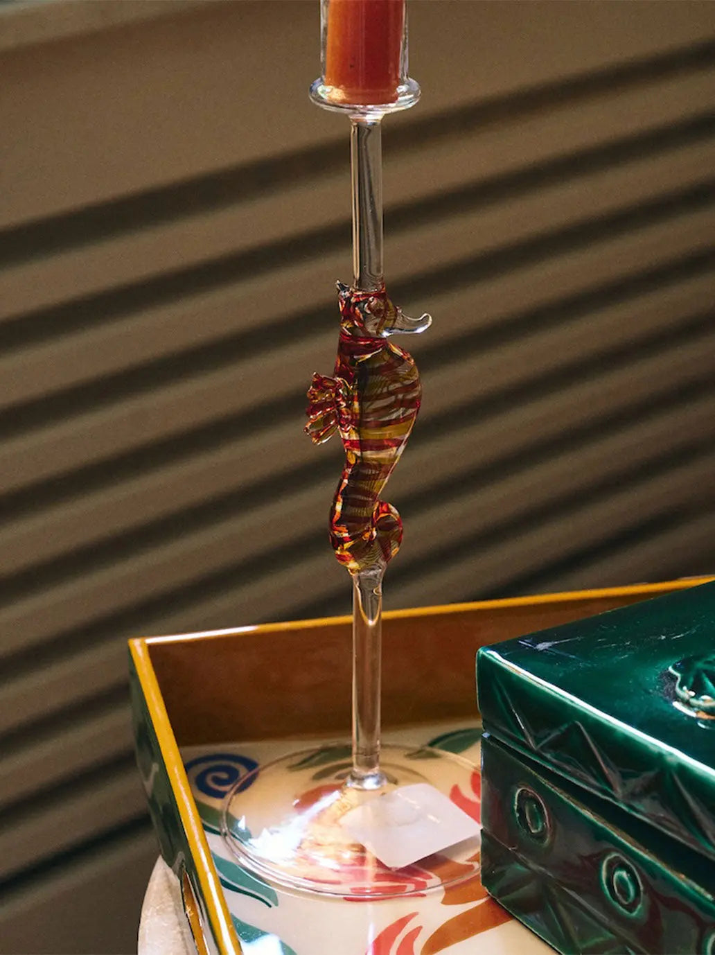 Świecznik Seahorse Candle Holder Anna + Nina BEBE Concept 